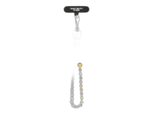 BAPE Baby Milo Phone Strap Silver