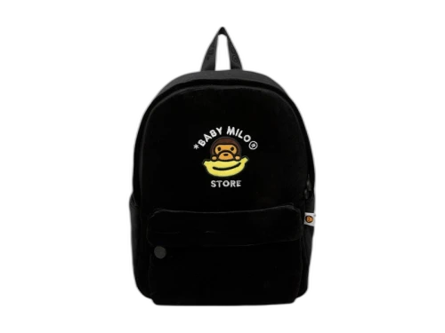 BAPE Baby Milo Store Medium Backpack Black