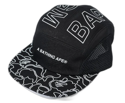 BAPE Mesh Jet Cap Black
