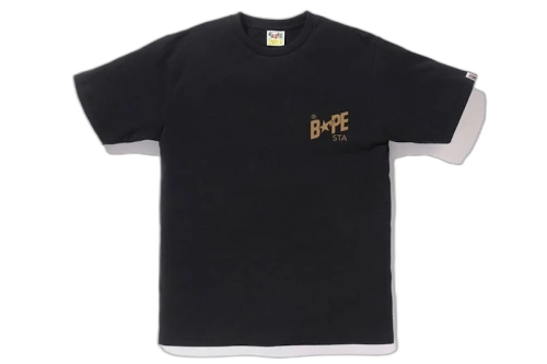 BAPE Bapesta Color Tee Black/Brown