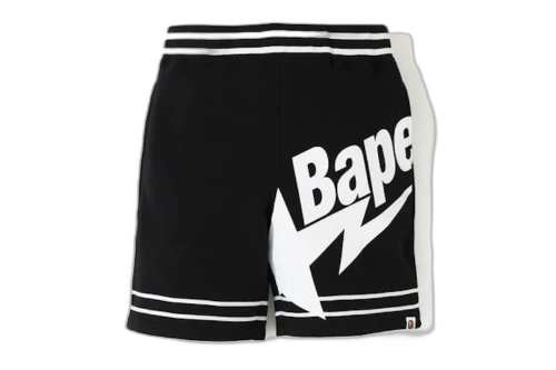 BAPE Bapesta Shorts Black