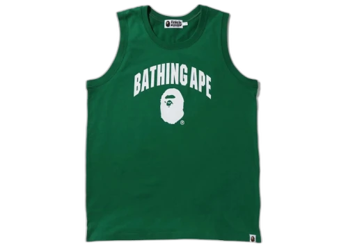 BAPE Bathing Ape Tank Top Green