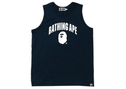 BAPE Bathing Ape Tank Top Navy