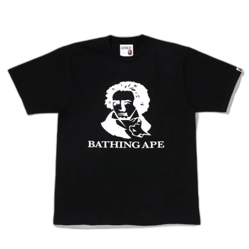 BAPE Beethoven Tee Black