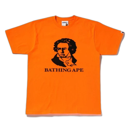 BAPE Beethoven Tee Orange