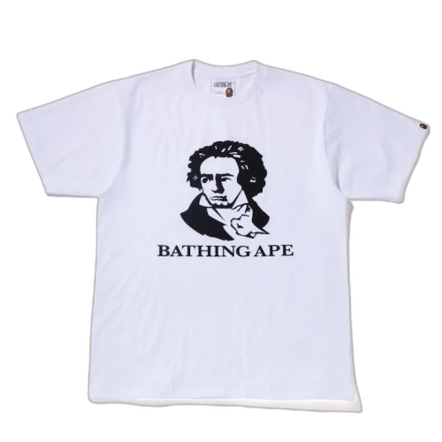 BAPE Beethoven Tee White