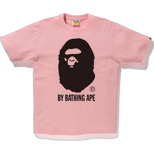 BAPE Bicolor By Bathing Tee Pink/Black