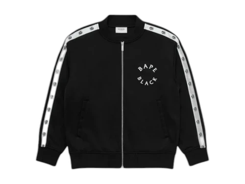BAPE Black Collection Track Jacket Black