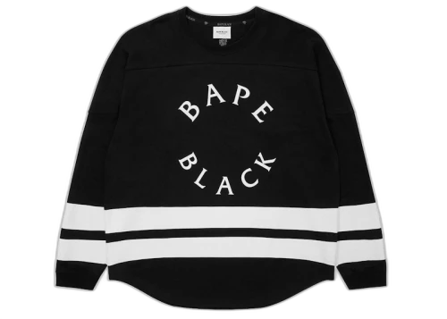 BAPE Black Line L/S Tee Black