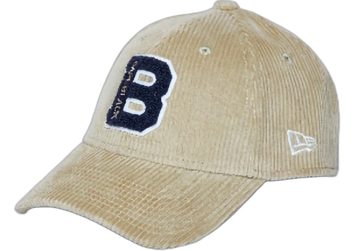 BAPE BLACK Logo Courduroy New Era Cap Beige