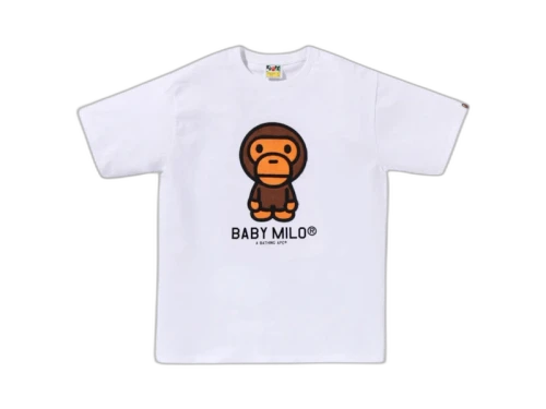 BAPE Boa Baby Milo Bapec Tee White