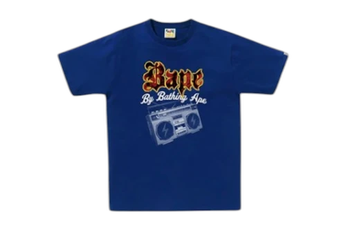 BAPE Boombox Tee Blue