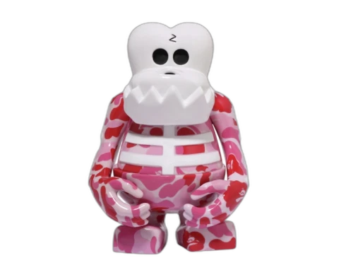 BAPE Bounty Hunter Skull-Kun Special Figure Pink