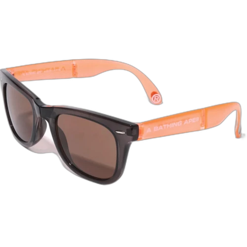 BAPE BS13089 18 Sunglasses Black/Orange