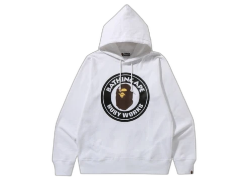 BAPE Busy Works Pullover Hoodie (SS22) White