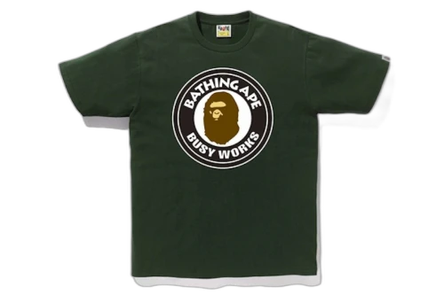 BAPE Busy Works Tee Green