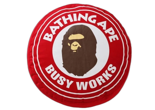 BAPE BWS Busy Works Cushion Red