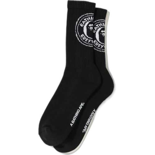 BAPE BWS Socks Black