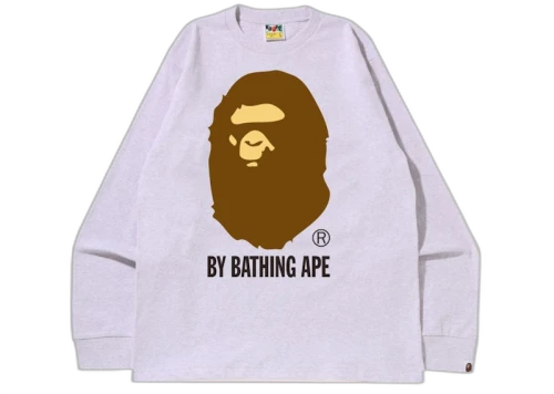 BAPE By Bathing Ape L/S Tee (SS22) Gray