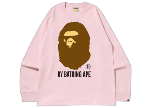 BAPE By Bathing Ape L/S Tee (SS22) Pink