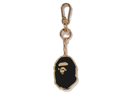 BAPE Charm Key Chain Gold