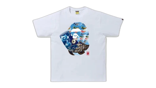 BAPE Children's Day Tee (SS20) White/Light Blue