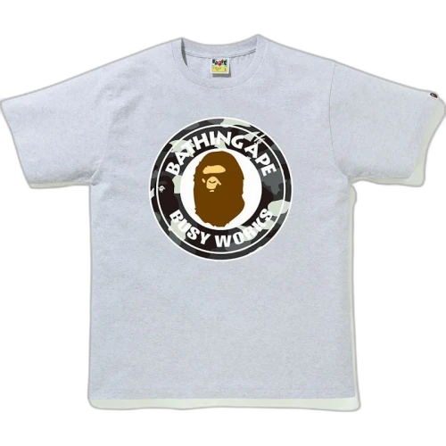BAPE City Camo Busy Works Tee Gray