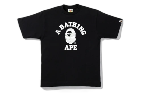 BAPE City Camo College Tee Black