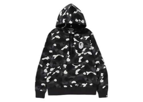 BAPE City Camo Large Ape Head Pullover Hoodie (SS24) Black