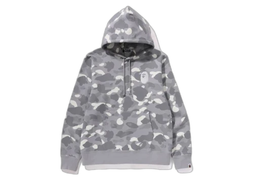 BAPE City Camo Large Ape Head Pullover Hoodie (SS24) Gray