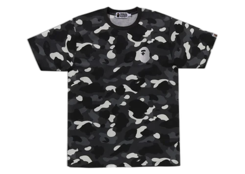 BAPE City Camo Large Ape Head Tee Black