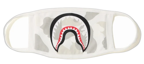BAPE City Camo Mask White