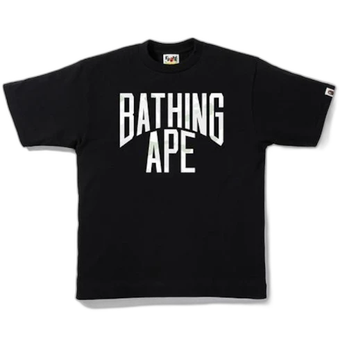 BAPE City Camo NYC Logo Tee Black/White