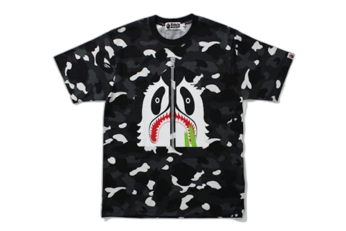 BAPE City Camo Panda Tee Black