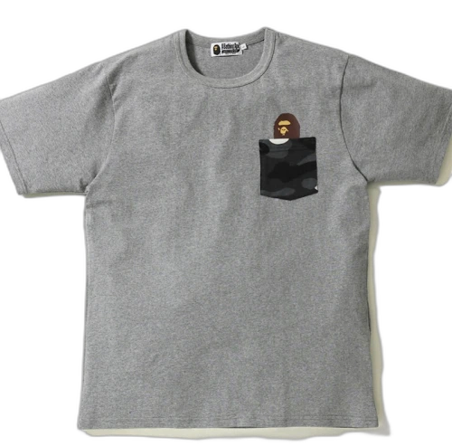 BAPE City Camo Pocket Tee Grey
