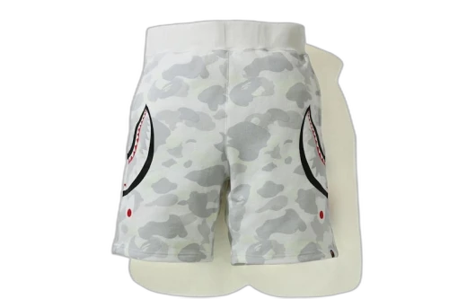 BAPE City Camo Shark Sweat Shorts White