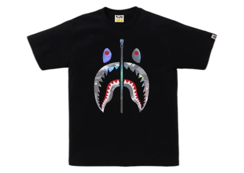 BAPE City Camo Shark Tee (SS24) Black/Gray