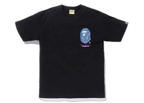 BAPE City Hong Kong Milo Tee Black