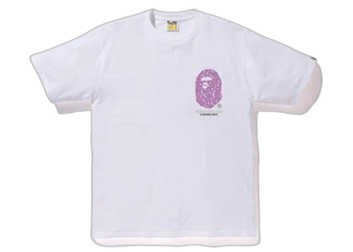 BAPE City New York Liberty Tee White