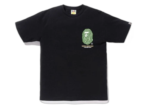 BAPE City Tokyo Ape Head Tee Black