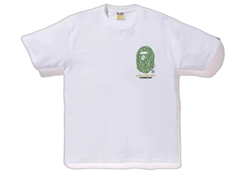 BAPE City Tokyo Ape Head Tee White