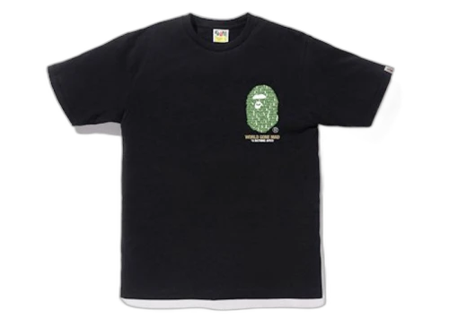 BAPE City Tokyo Kanji Tee Black