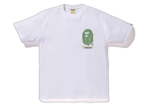BAPE City Tokyo Kanji Tee White