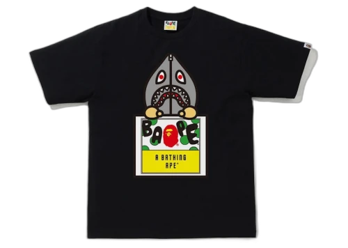 BAPE Classic Milo Shark #3 Tee Black
