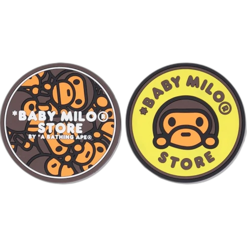 BAPE Coaster Rubber Abm Black
