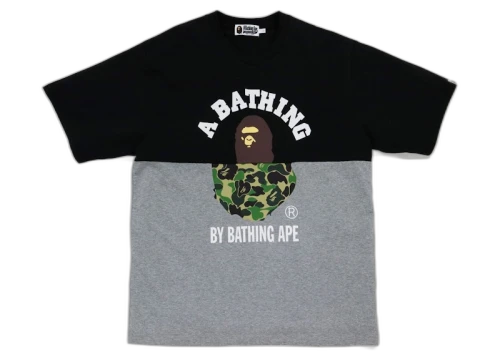 BAPE College & By Bathing Ape Relaxed Fit Tee Black