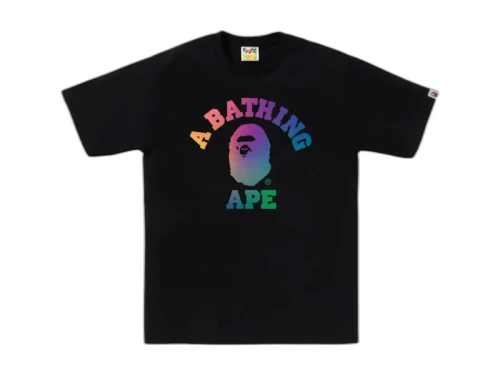 BAPE College Gradation BAPEC Tee (JP Online Exclusive) Black