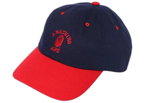 BAPE College Panel Cap (SS22) Navy