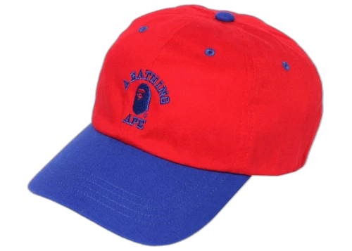 BAPE College Panel Cap (SS22) Red