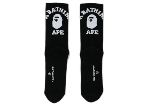 BAPE College Socks (FW21) Black